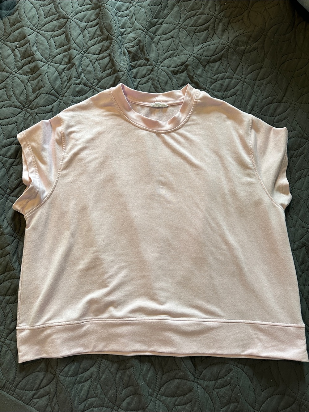 Women's Two-Piece Lounge Set - Light Pink - Picture 3 of 9